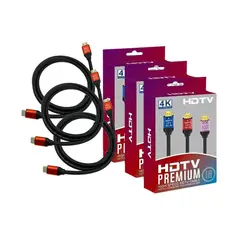 VIPA - Cable HDMI Premium 2 mts pack 3 unidades