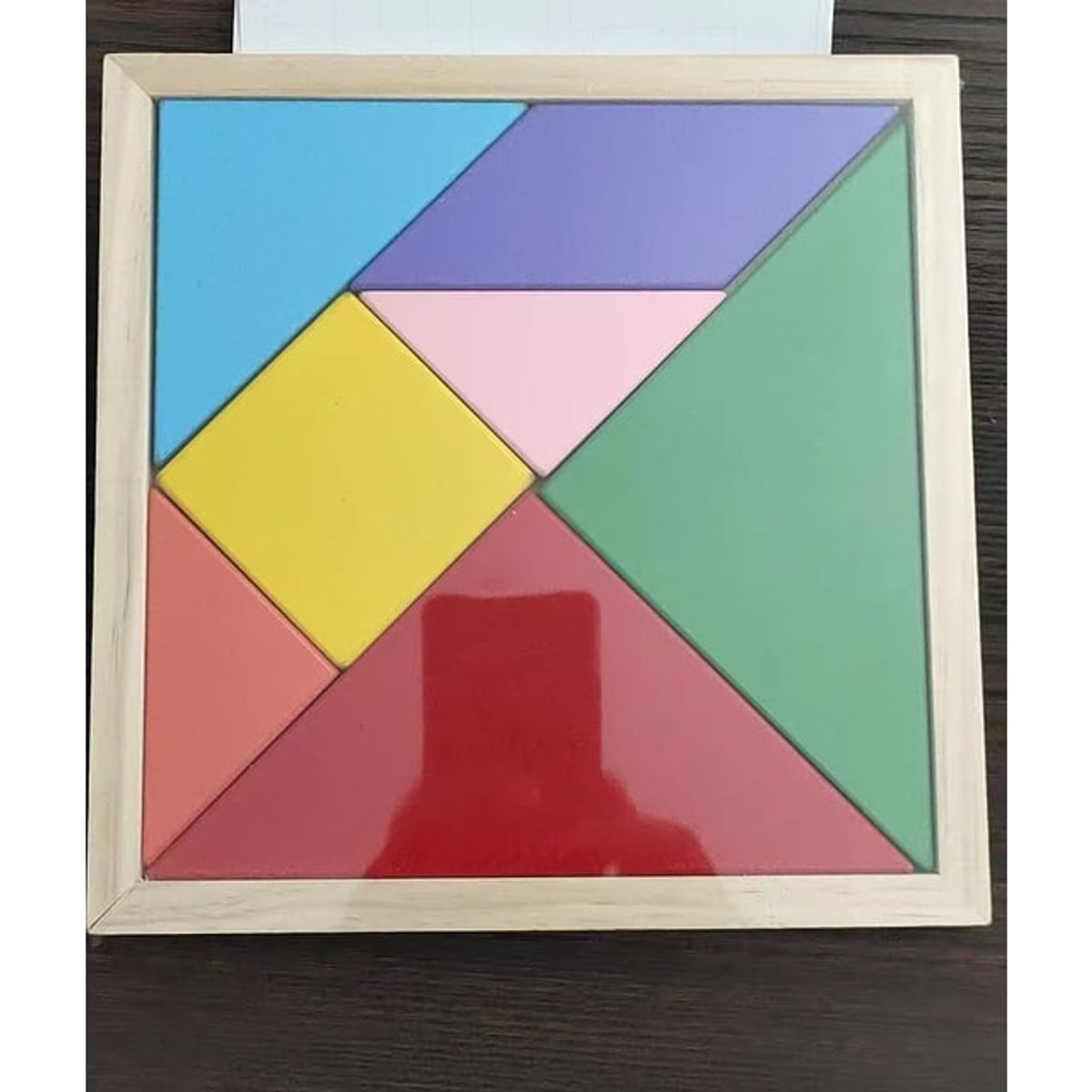 GENERICO - Juguete Madera Rompecabezas El Tangram