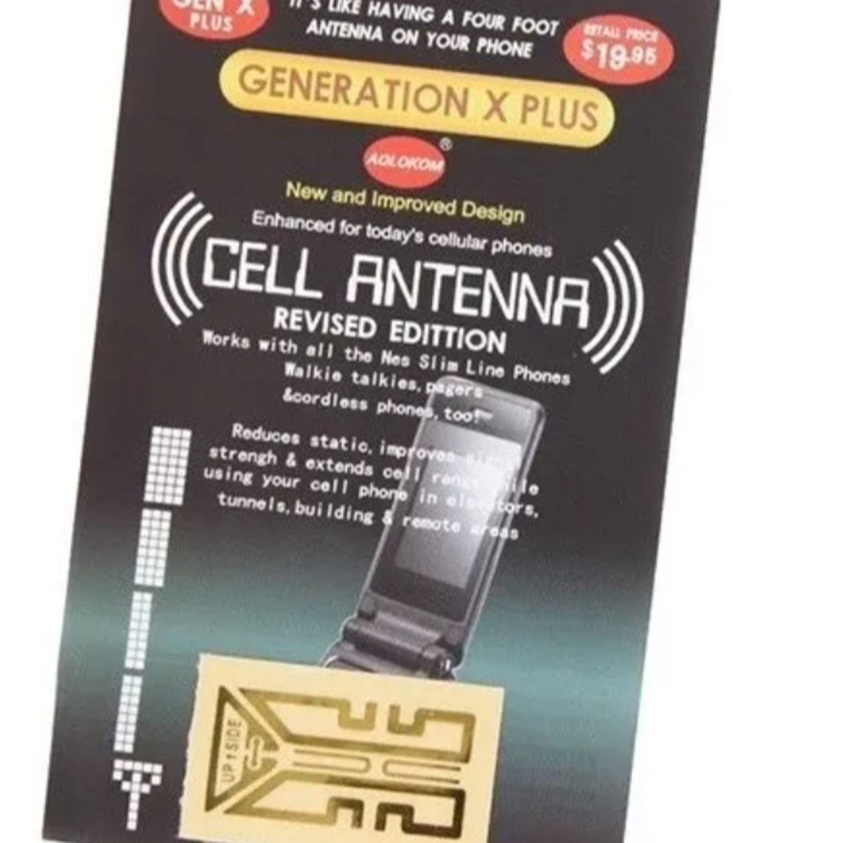 GENERICO - Antena Booster Amplificador De Señal Celular Gsm 3g 4g