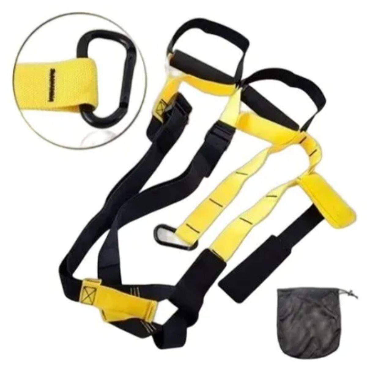 GENERICO - Set Bandas De Suspensión Bodytrainer Trx Militar