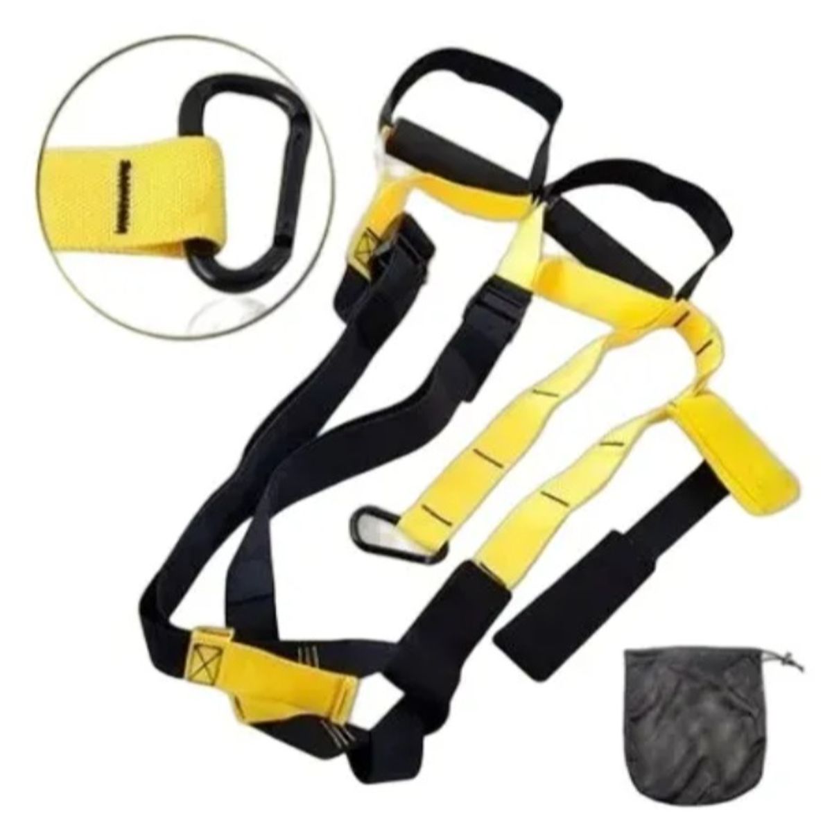 GENERICO - Set Bandas De Suspensión Bodytrainer Trx Militar