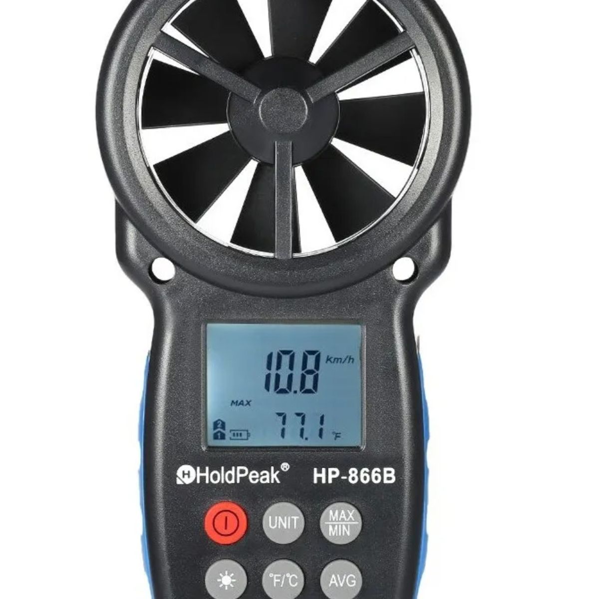 GENERICO - Anemometro Profesional Viento Y Temperatura