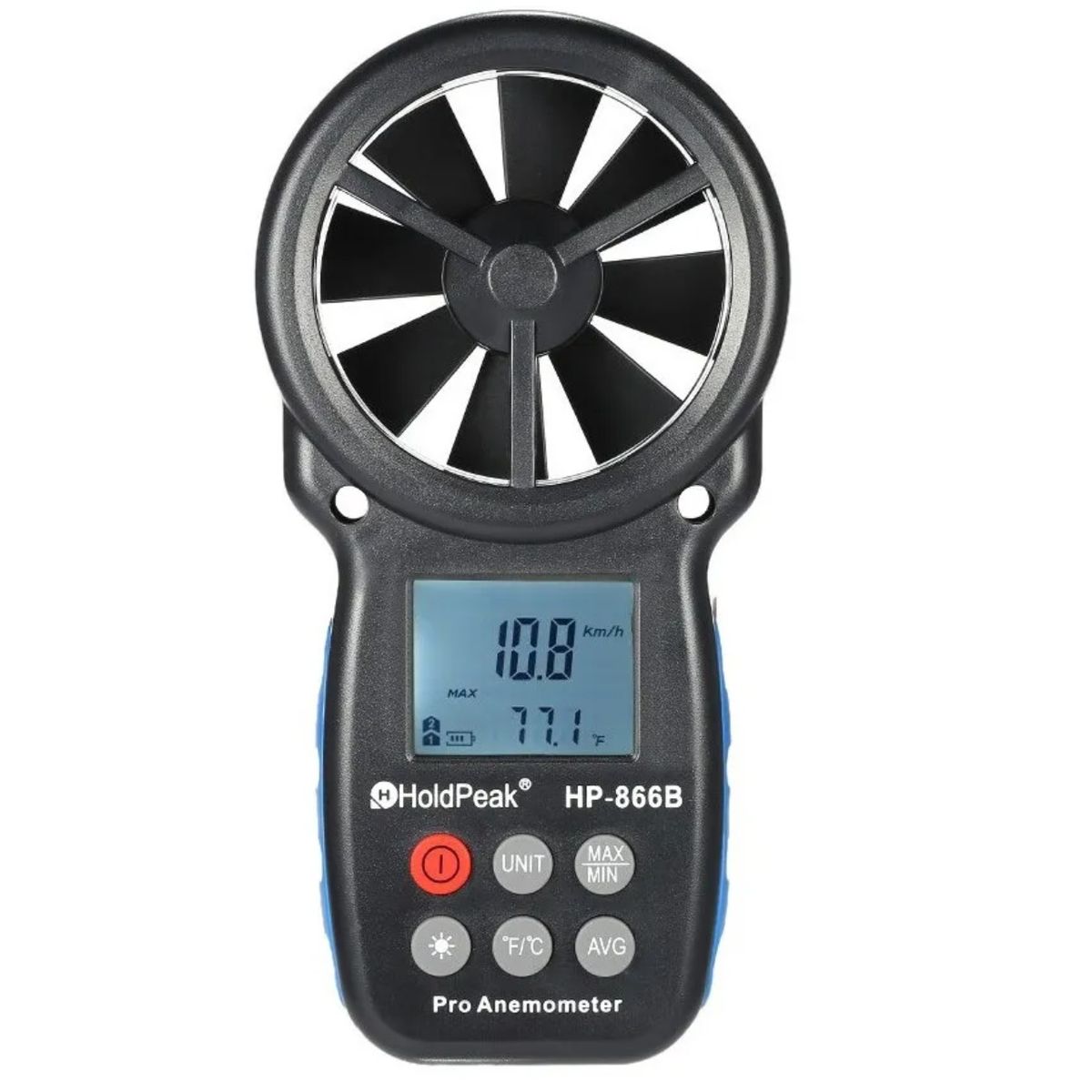 GENERICO - Anemometro Profesional Viento Y Temperatura