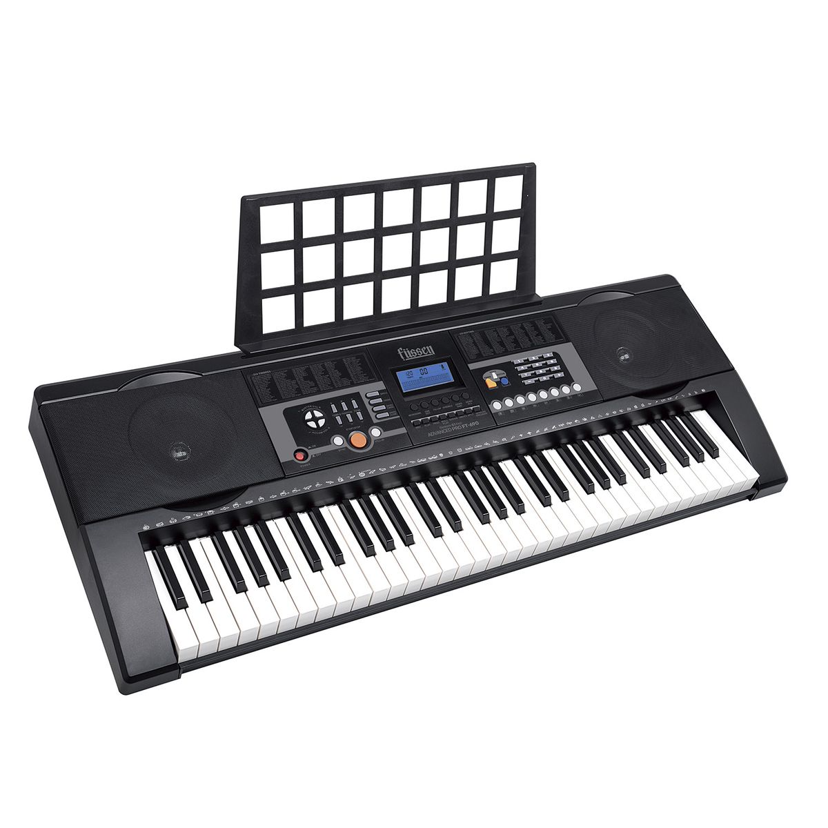 FUSSEN - Teclado Musical Electronico Fussen 61 Teclas 200 Ritmos