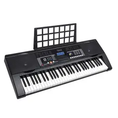 FUSSEN - Teclado Musical Electronico 61 Teclas 200 Ritmos