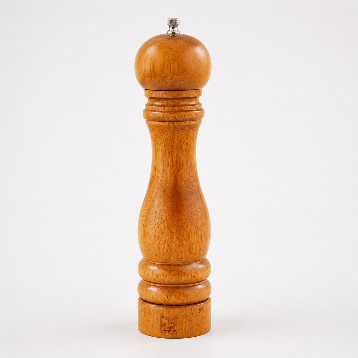 HOMESTAR - Molinillo manual grande de madera para pimienta o sal