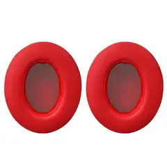 GENERICO - Almohadillas Para Audífonos Beats Studio 2 & 3 Rojo.