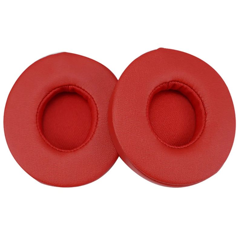 GENERICO - Almohadillas Para Audífonos Beats Solo 2 3 Wireless Rojo.
