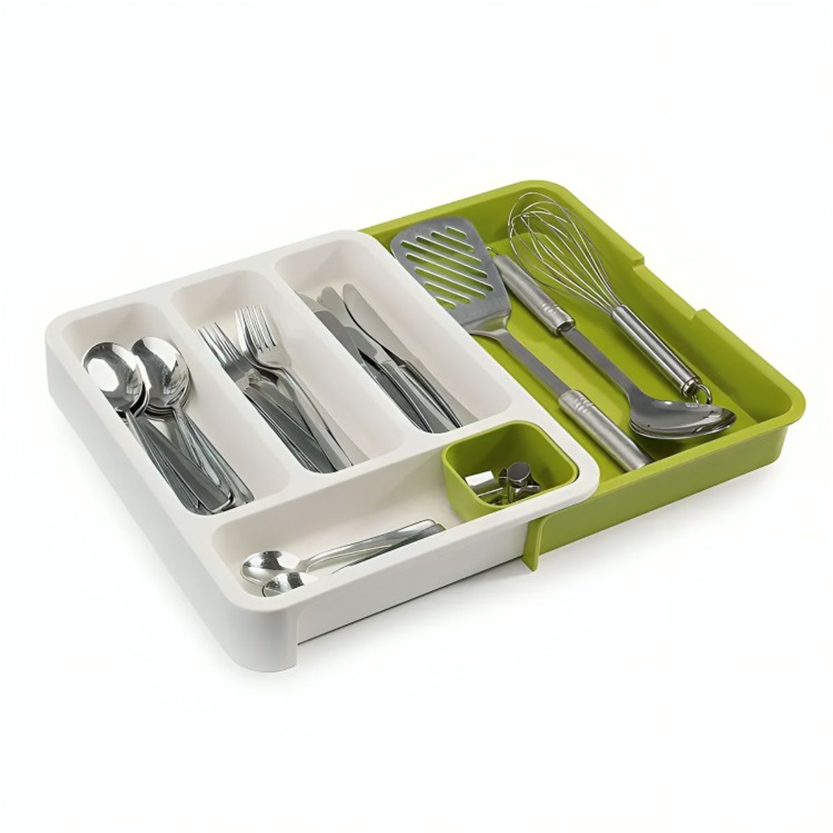 GENERICO - Organizador De Cubiertos Extensible Ajustable Cajones