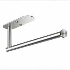 GENERICO - Portarollos Toalla De Papel Nova De Acero Inox Autoadhesivo