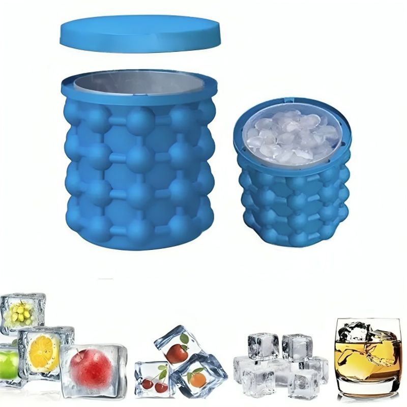 GENERICO - Molde Cubeta Para Hacer Hielos De Hielo