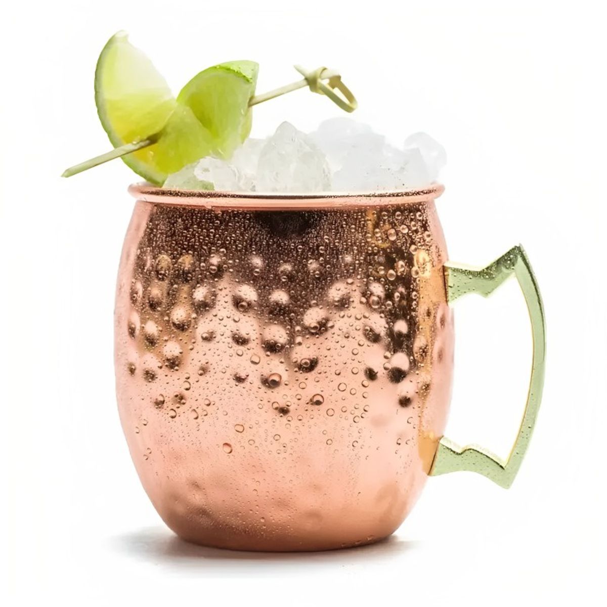 GENERICO - Vasos De Cobre Cocteles Veraniegos Moscow Muse 500ml