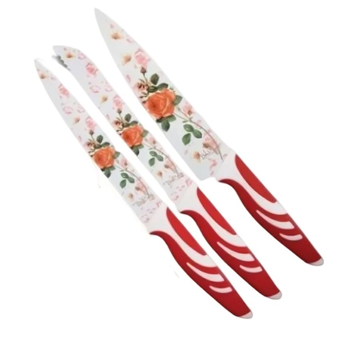 GENERICO - Set 3 Cuchillos Juego Cuchillos Cocina