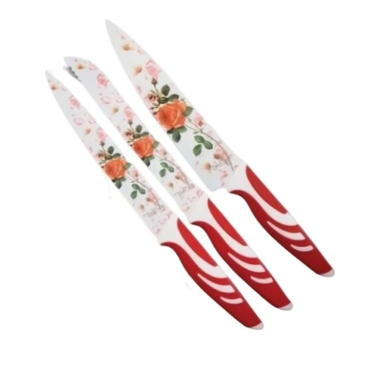 GENERICO - Set 3 Cuchillos Juego Cuchillos Cocina