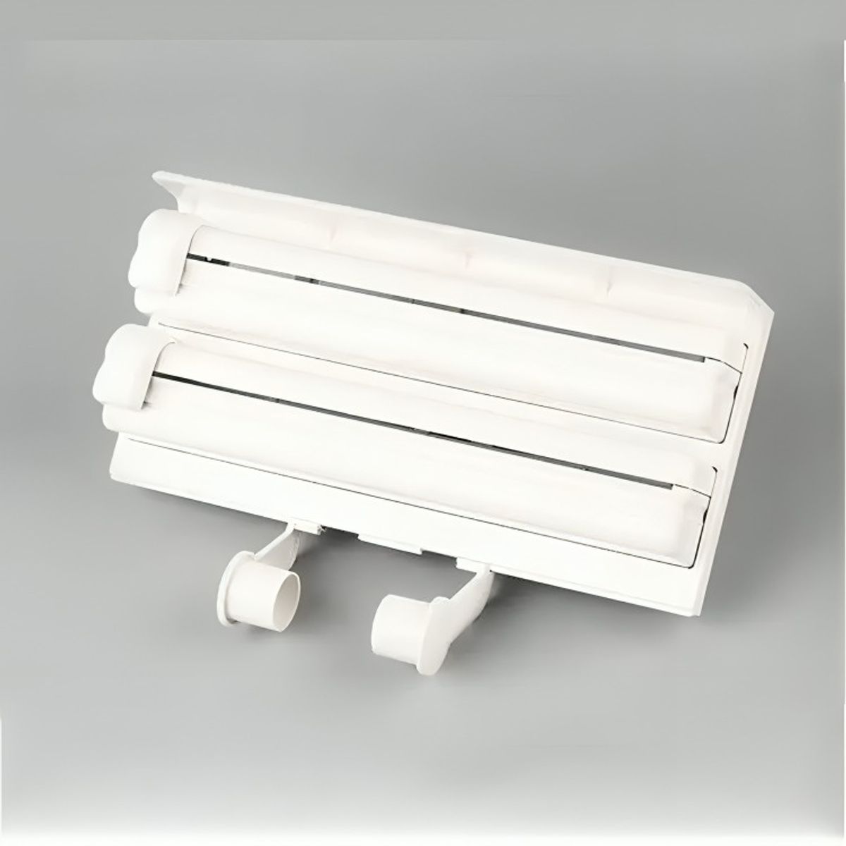 GENERICO - Porta Rollo Toalla Nova Triple Dispensador Cocina Alusa Film