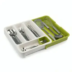 GENERICO - Organizador De Cubiertos Extensible Ajustable Cajones