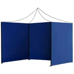GENERICO - Lona Pared Lateral Para Toldo 3x3 Azul