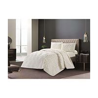 COBERTOR QUILT VERANO TUFTING 2 PLAZAS BLANCO