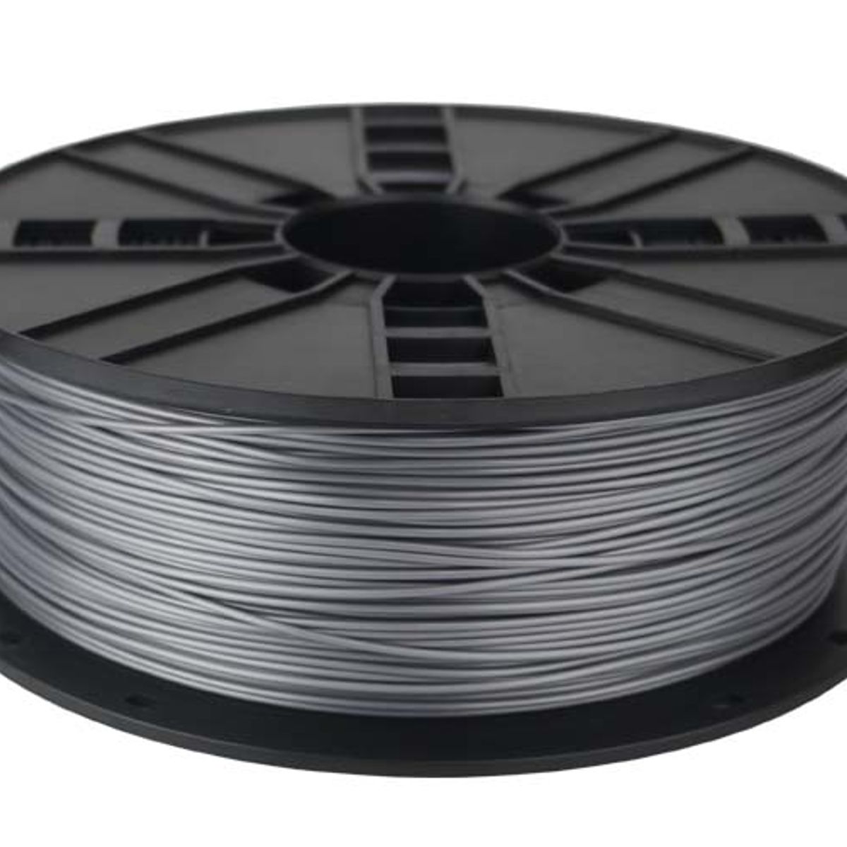 GENERICO - Filamento Impresion Impresora 3d Pla 500Gramos Plateado