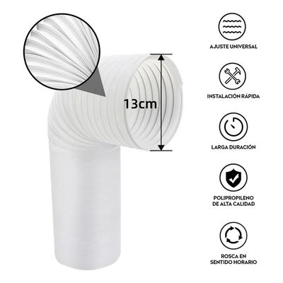 Imagen 2 del producto Manguera De Escape Para Aire Acondicionado 13×200