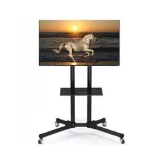 GENERICO - Soporte Rack Tv Base Pedestal Ruedas televisor 32 A 70