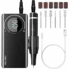 GENERICO - Torno Inalámbrico Profesional Manicure 35000rpm Portátil