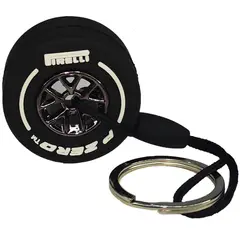 FORMULA 1 - Llavero Neumatico Pirelli PZero Blanco