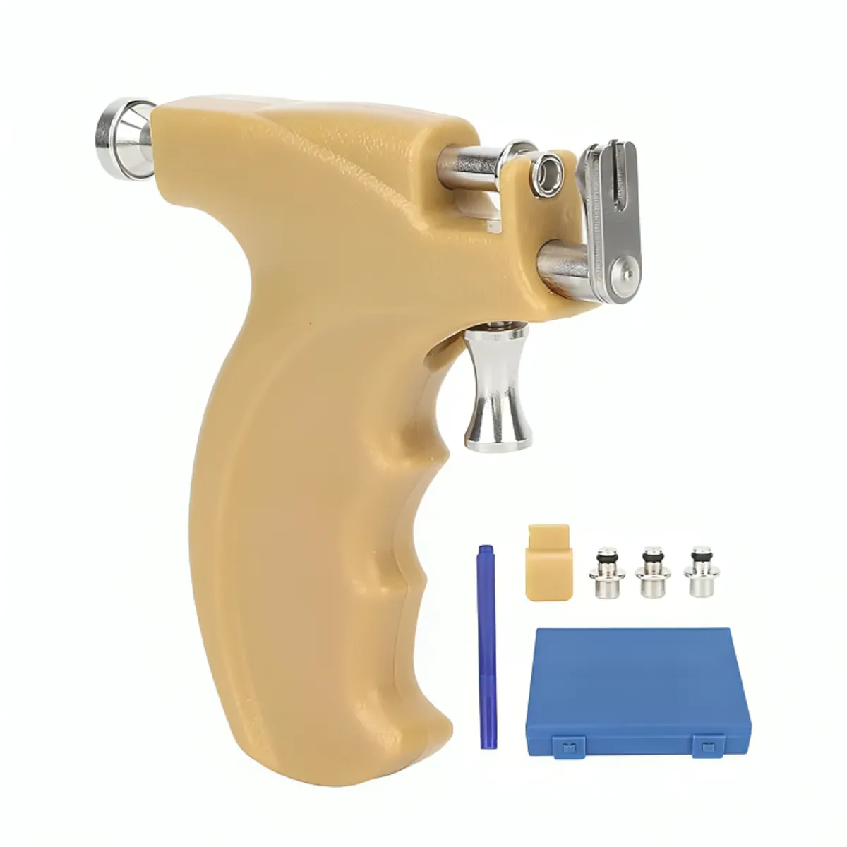 GENERICO - Pistola Inoxidable Perforadora Oreja Aros