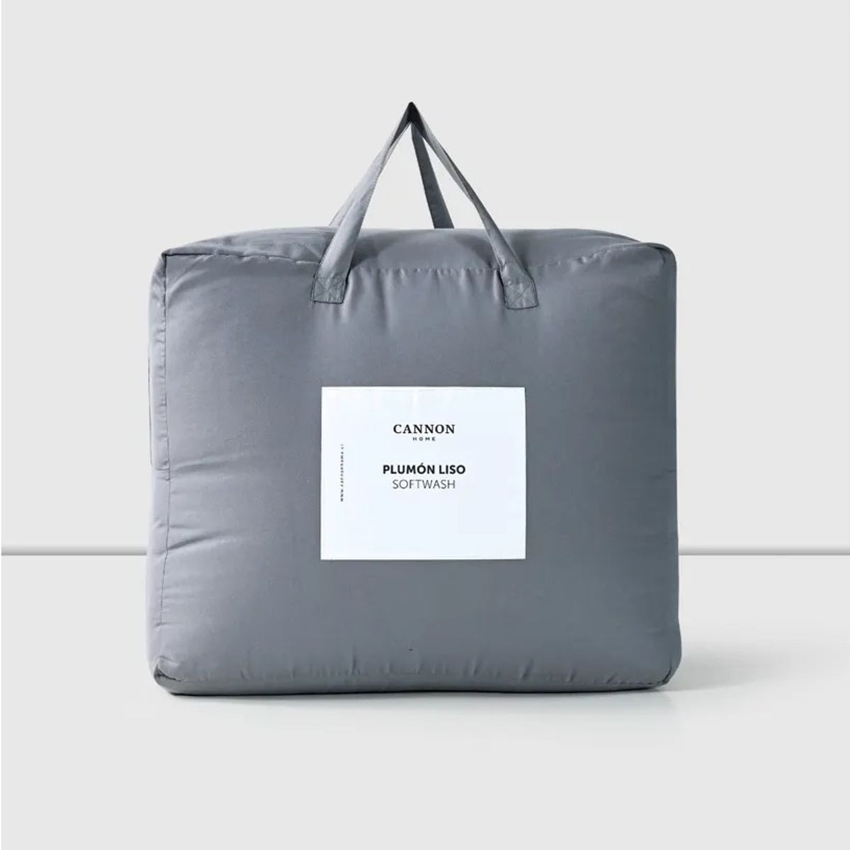 CANNON - Plumón Cannon Single Apto 1pl Y 1.5 Pl Softwash 185x250  Gris