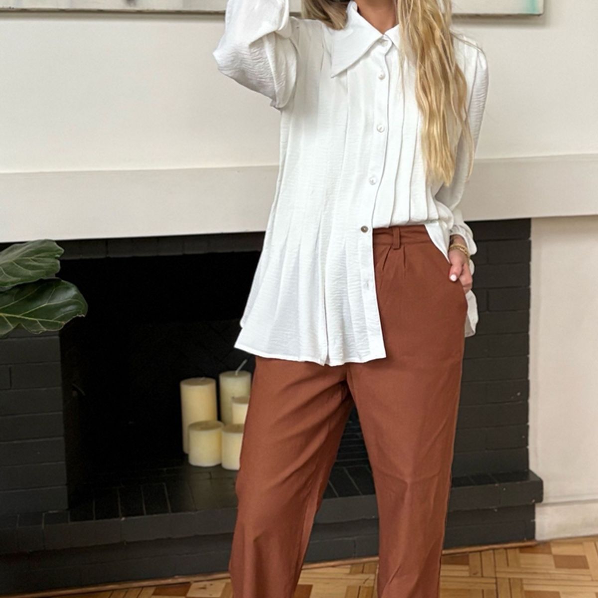 BLANCA SOFIA - BLUSA GARDENIA WHITE