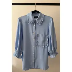 BLANCA SOFIA - Blusa Málaga Sky Blue