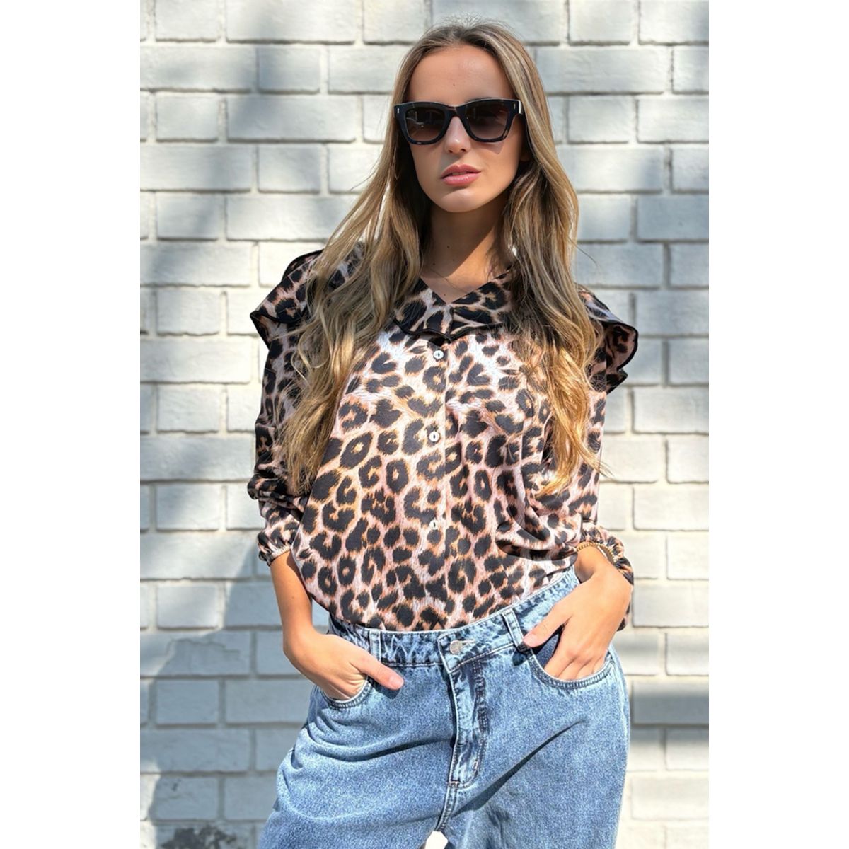 BLANCA SOFIA - BLUSA PORTOFINO LEOPARD