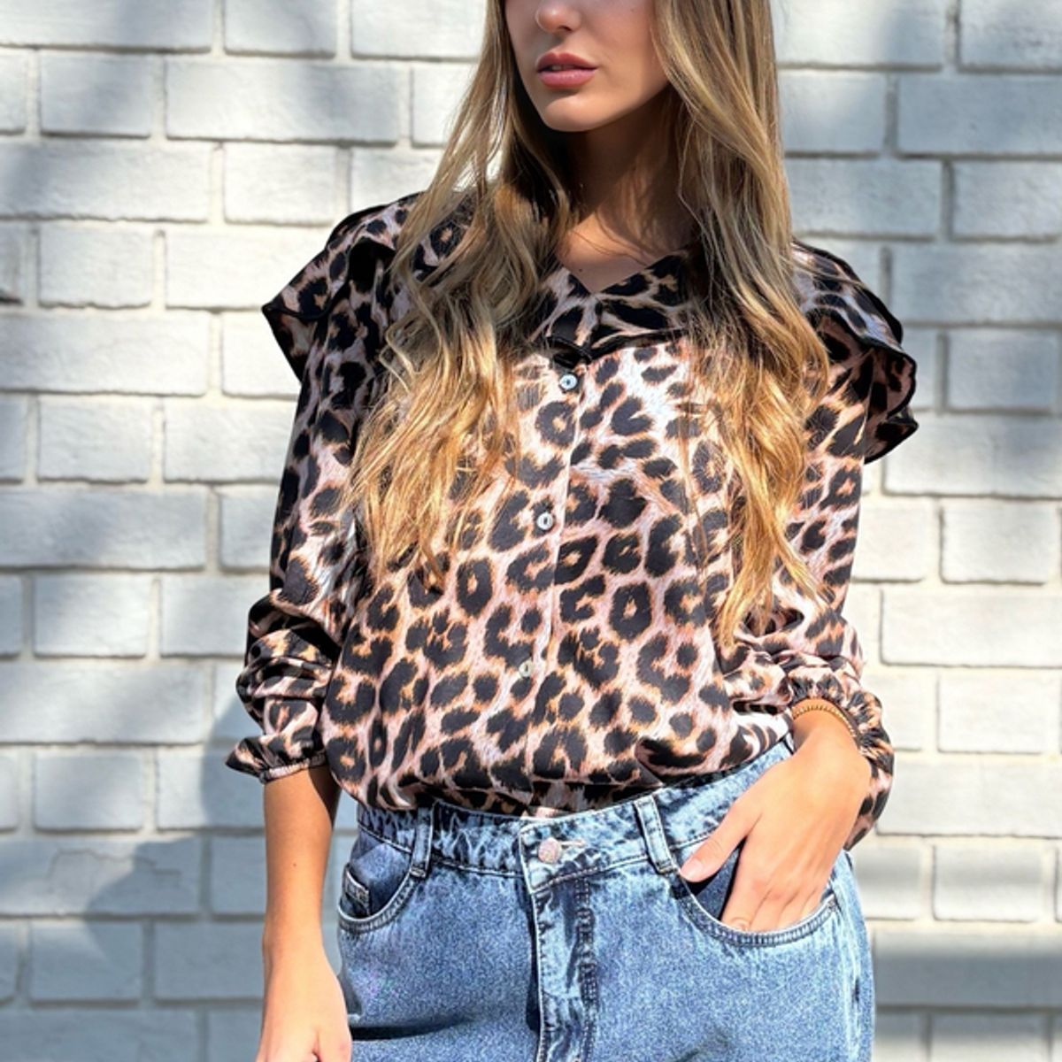 BLANCA SOFIA - BLUSA PORTOFINO LEOPARD