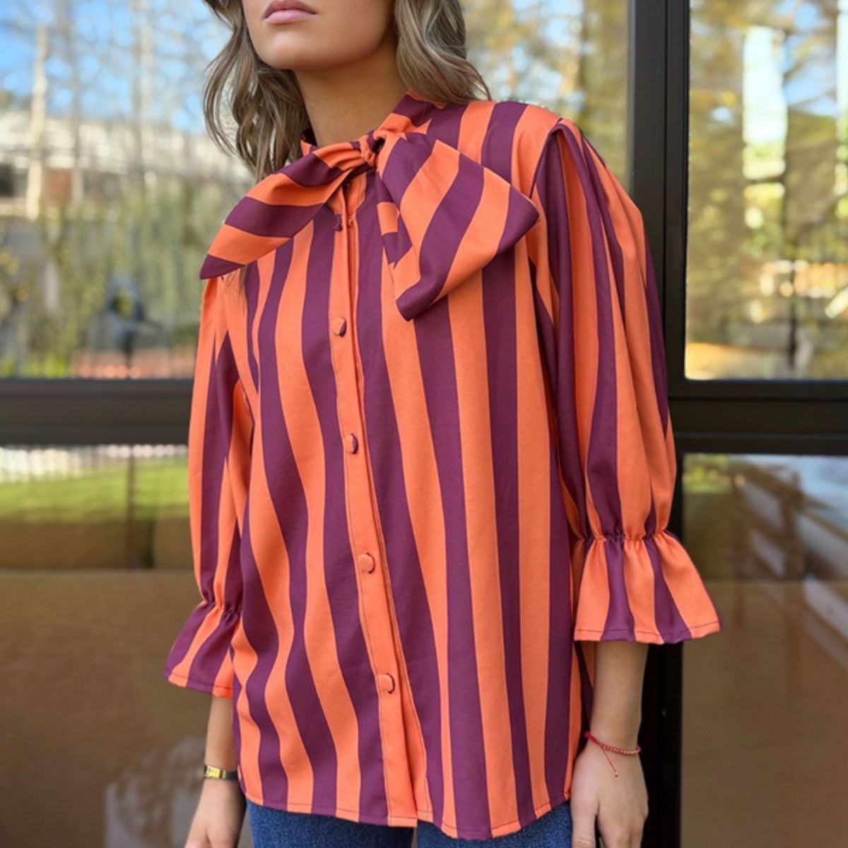 BLANCA SOFIA - BLUSA SANTORINI ORANGE