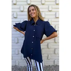 BLANCA SOFIA - Blusa Málaga Dark Blue