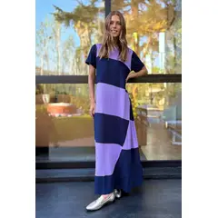 BLANCA SOFIA - VESTIDO DELFI LILADARK BLUE