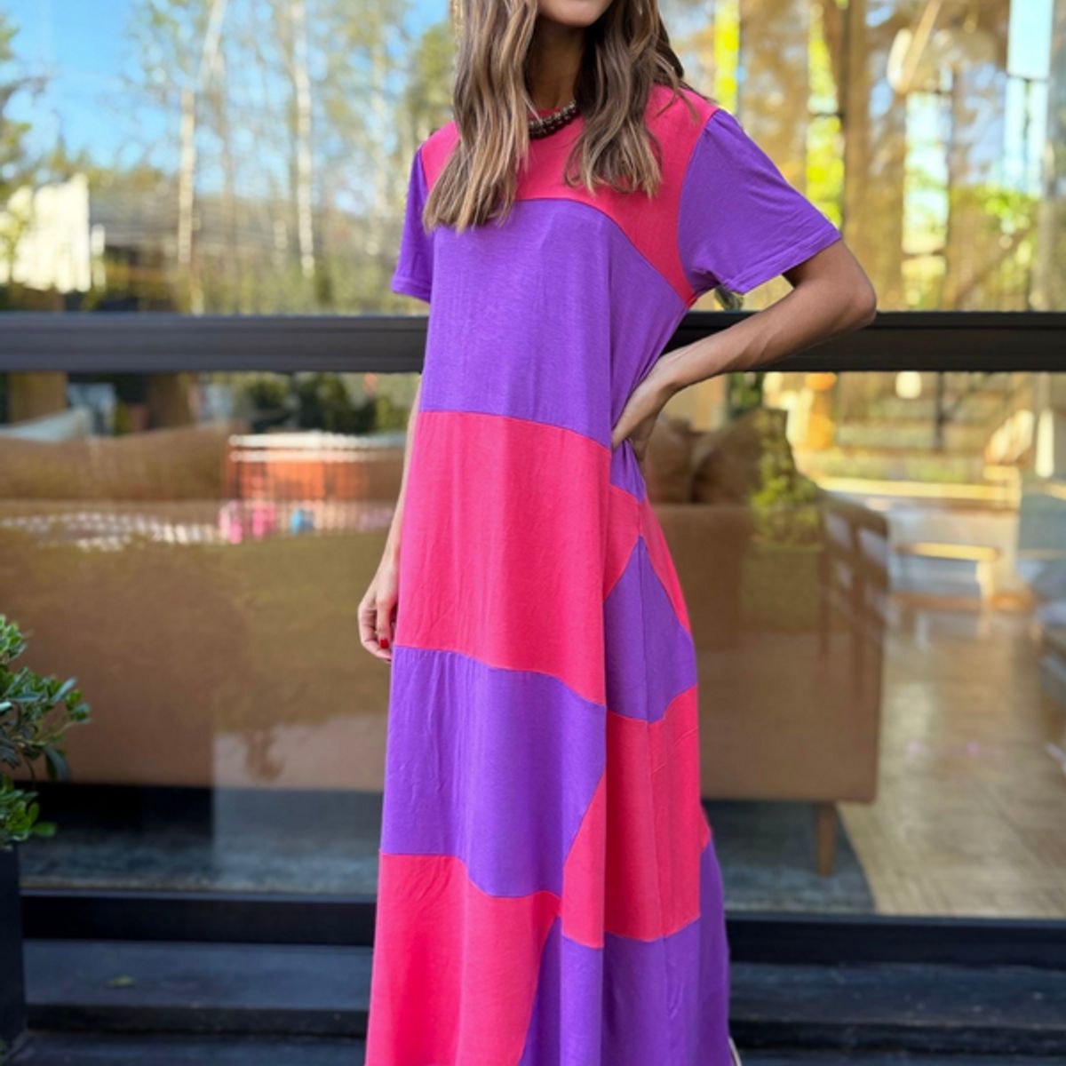 BLANCA SOFIA - VESTIDO DELFI PINKPURPLE