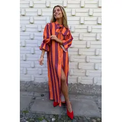 BLANCA SOFIA - VESTIDO CAYETANA ORANGE