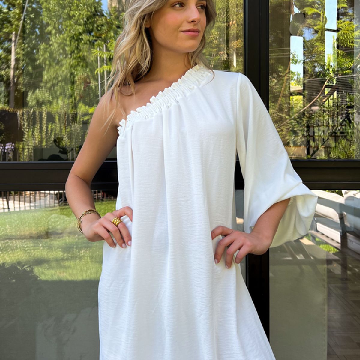 BLANCA SOFIA - Vestido Grecia Blanco