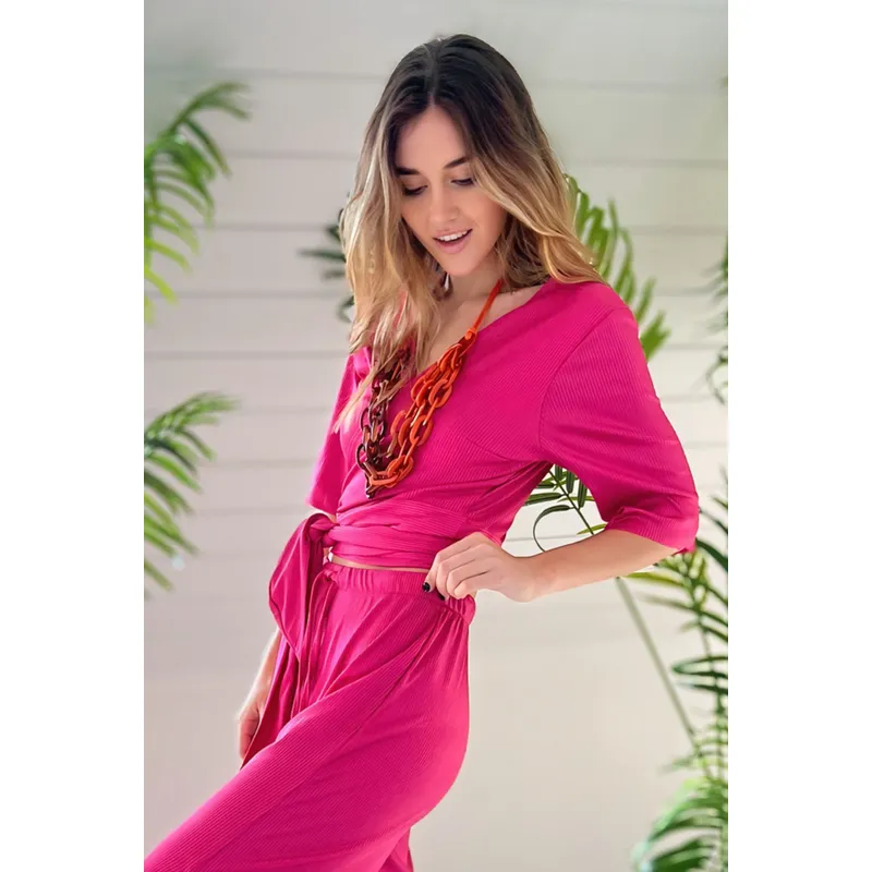 BLANCA SOFIA - Tapado Multiformas Renné Pink