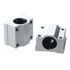 GENERICO - SC8UU Rodamiento lineal 8 mm Pack 2 unds