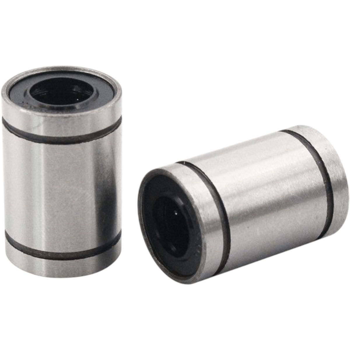GENERICO - LM12UU Rodamiento cilíndrico para ejes lineales 12 mm Pack 2 unds