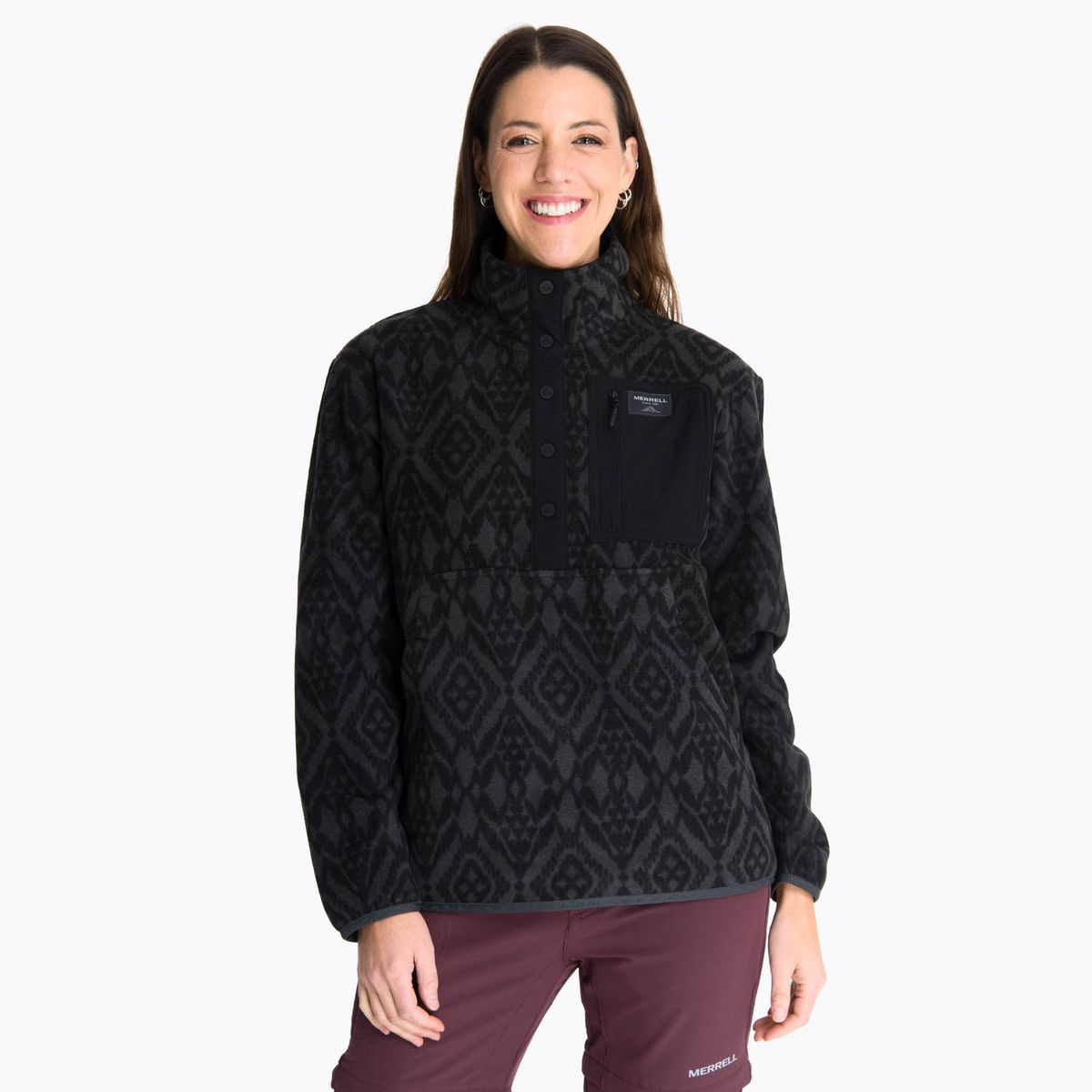 MERRELL - Polar Mujer Microfleece Paikea Negro MERRELL