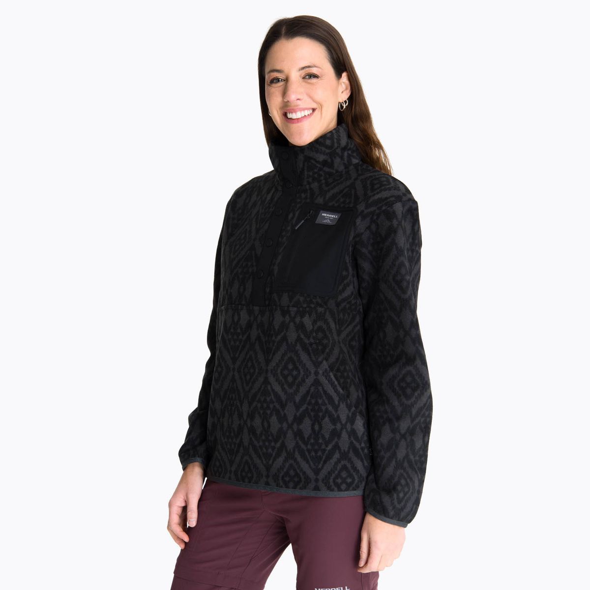 MERRELL - Polar Mujer Microfleece Paikea Negro MERRELL
