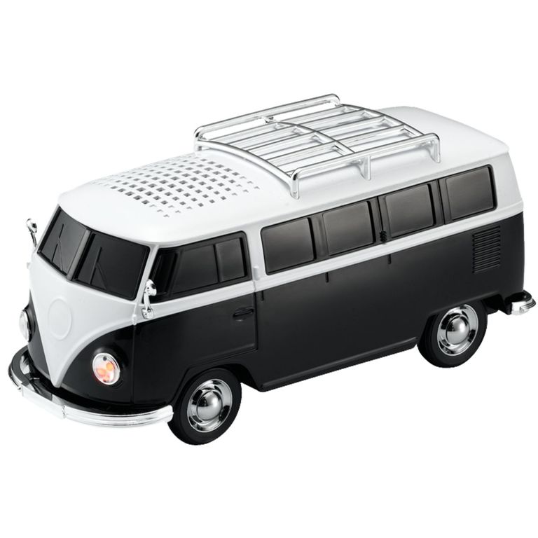 Parlante Bus Combi 10W Negro Potencia y Estilo Portatil - PS Negro