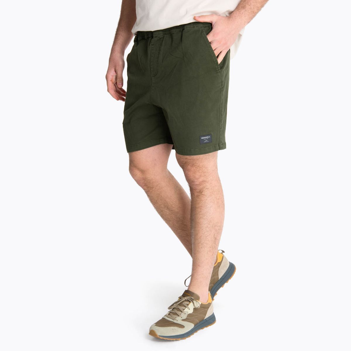 MERRELL - Short Hombre Camp Verde Oscuro MERRELL