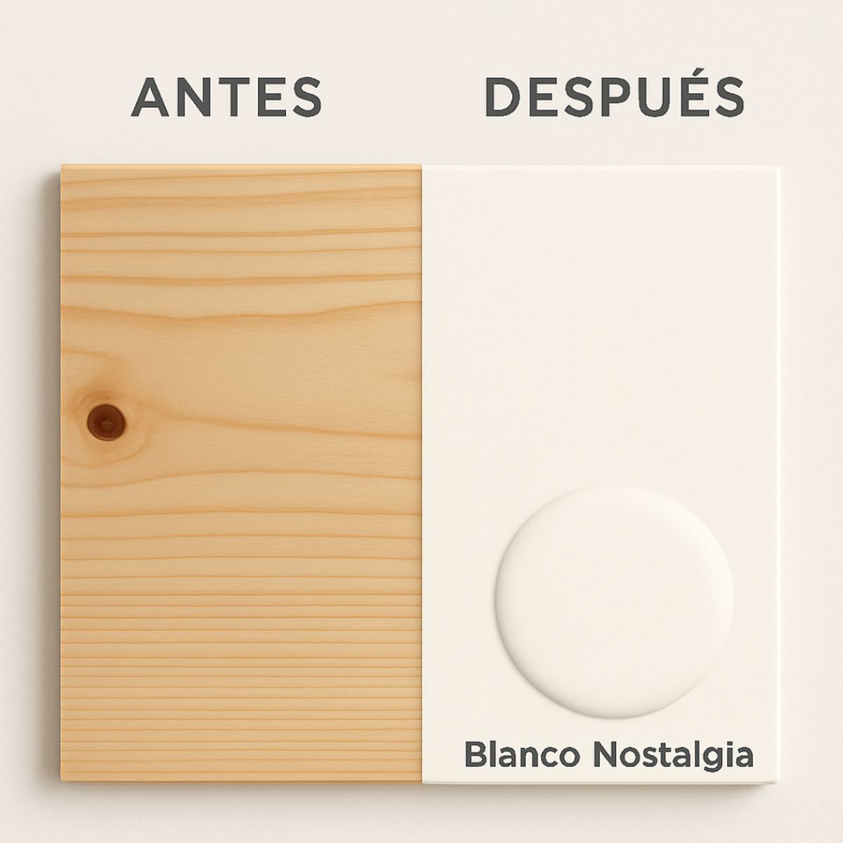 KENT - Pintura Tizada Mate – Vintage LuxTiza - 350 G - BLANCO NOSTALGIA