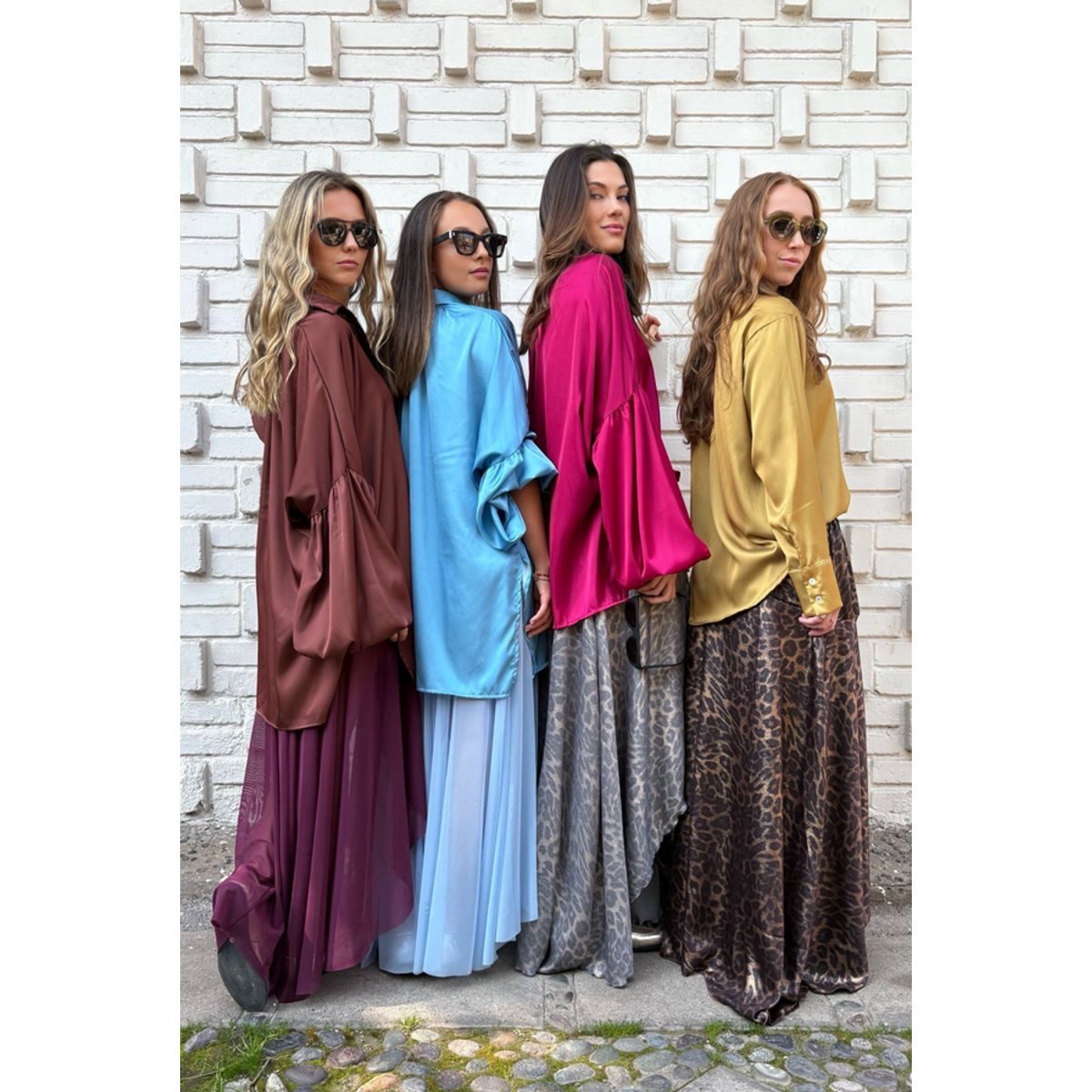 BLANCA SOFIA - Pollera Merlot