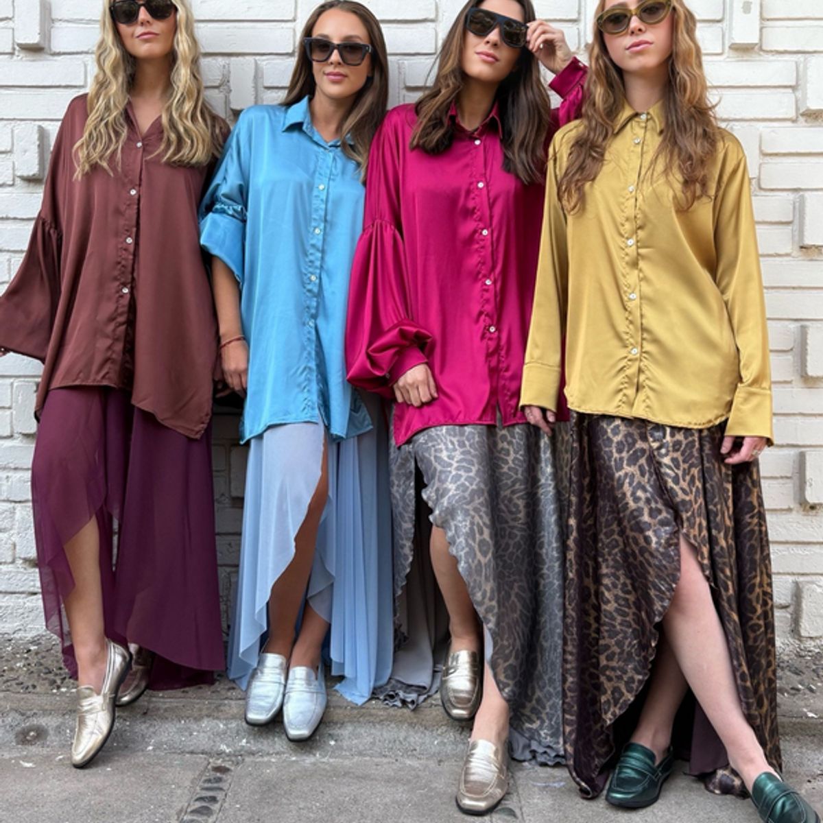 BLANCA SOFIA - Pollera Merlot