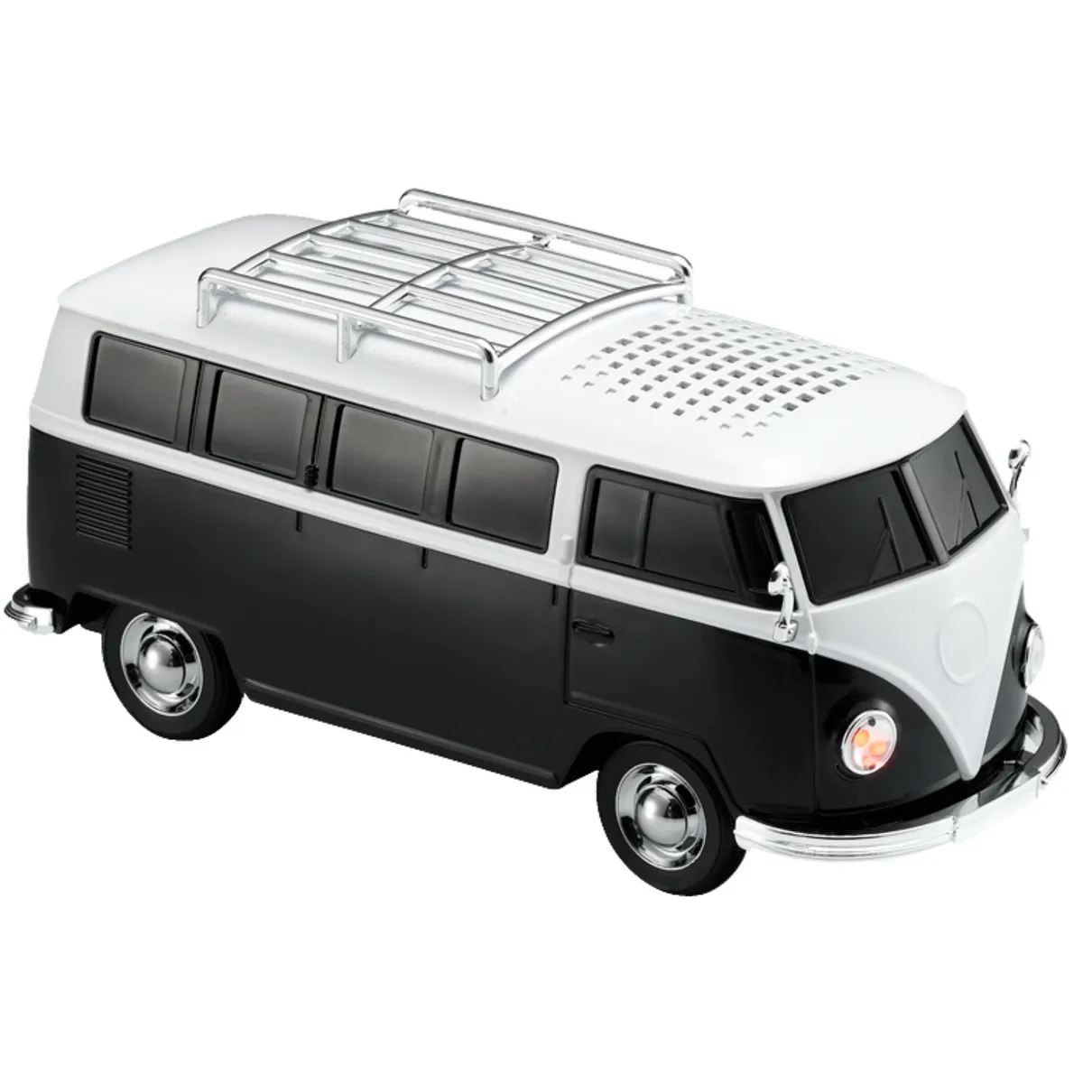 AUDIOPRO - Parlante Bus Combi Sonido y Estilo Retro Negro - SC